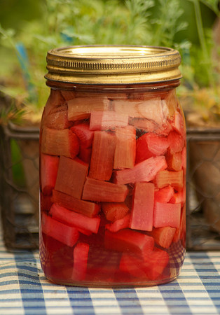 Bottled Rhubarb