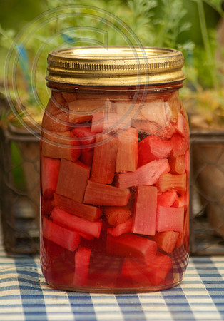Bottled Rhubarb
