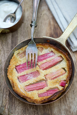 Rhubarb food, Rhubarb clefoutis