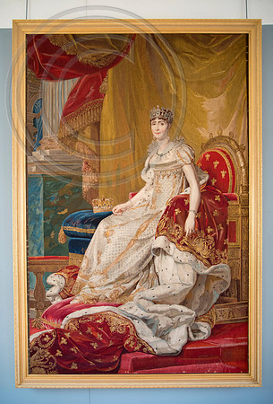 Tapestry of Josephine Bonaparte 1808-1810, by Gobelins