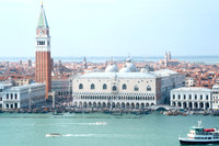 PIAZZA SAN MARCO FROM SAN GIORGIO CLOCK TOWER.