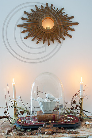 CHRISTMAS DRAWING ROOM Helen Fickling