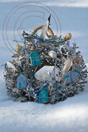 driftwood xmas wreath