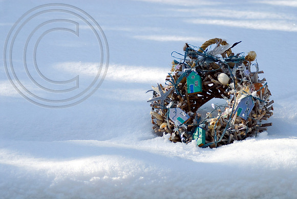 driftwood xmas wreath